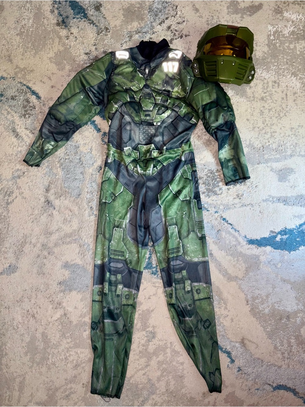 Deluxe Halo Infinite Master Chief Kids Costume Small